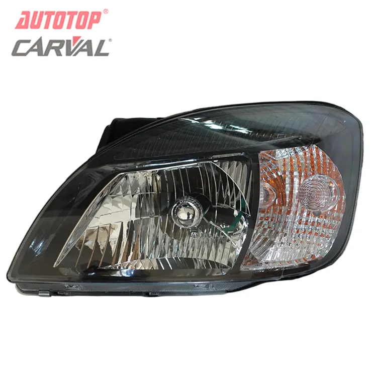 Kia Rio 2005 Djar Iswed 6-Toqob Headlight Assemblaġġ